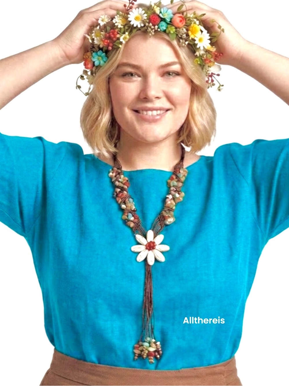 Nakamol necklace semi precious boho  🌸🌺